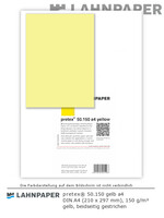 pretex 50.150 DIN A4 gelb -250 Blatt