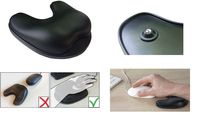 UNiLUX Repose-poignet ergonomique ROLLING, noir (64000340)