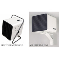 Aerotherme Mobile/Fixe + Fixation 6000/9000W