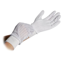 Warmbier Handschuhe aus Polyester, Innenseite mit Noppen, ESD, S