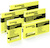 Bloczek samoprzylepny DONAU Eco, 38x51mm, 1x100 kart., jasnożółty
