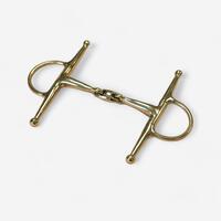 Double-jointed Full Cheek Snaffle Bit For Horse & Pony - 125mm