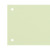 Oxford Trennstreifen, aus Karton 190 g/m², 1x8 cm gelocht, grün, Packung mit 100 Stück
