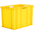 85L Euro Stacking Container - Solid Sides & Base - 600 x 400 x 425mm - Red