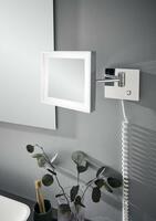 EC LED-Kosmetikspiegel pure LED 06007 3-fach, 1armig D: 203 mm