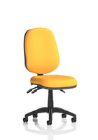 Eclipse Plus III Lever Task Operator Chair Bespoke Colour Senna Yellow