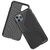 NALIA Handy Hülle für iPhone 11 Pro Max, Silikon Schutzhülle Case Cover stoßfest Schwarz