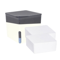 WENKO Raumentfeuchter Cube Weiß 2 x 500 g, für Räume bis ca. 40 m³