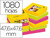 Bloc de Notas Adhesivas Quita y Pon Post-It Super Sticky 47,6X47,6 mm con 90 Hojas Pack de 12 Bloc Colores