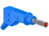 4 mm Stecker, Schraubanschluss, 1,0 mm², CAT II, blau, 66.9327-23