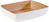 Schale Frida 1/2 GN; Größe GN 1/2, 4000ml, 32.5x26.5x7.5 cm (LxBxH); weiß/natur;