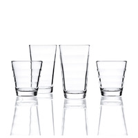 LEONARDO Trinkglas ONDA 12er Set Trinkgläser, Wassergläser, 12 teilig, 011019Freisteller