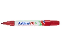 Artline 70N Permanente Marker, Ronde Punt, 1,5 mm, Rood
