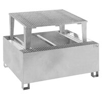 Cubeta colectora de acero para contenedores depósito IBC/KTC