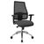 Operator swivel chair, with mesh back rest
