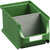 Caja visualizable, L x A x H 235 x 150 x 125 mm, UE 24 unid., verde.