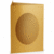 Passepartoutkarte B6 oval VE=5 Stück Gold