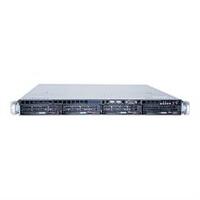 Wisenet 1U-4BAY-SERVER - Network storage server - 24.512 TB - rack-mountable - HDD 24 TB + SSD 256 GB x 2 - RAID 0, 1, 5, 6, 50, 0+1, 60 - RAM 16 GB - Gigabit Ethernet - 1U