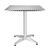 Bolero Square Bistro Table -Stainless Steel 720(H) x 700(W) x 700(D)mm