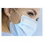 Einweg Mundschutz Maske Medizin mit Nasenbügel 50 Stück, blau, 3-lagig, Blau, NEU
