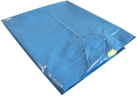 HygoClean Abfallsäcke mit Zugband, 120l, blau, 45my 100cm, LDPE, 25 Stück