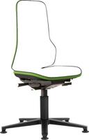 Stuhl NEON grün synchro mit Gleiter