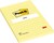 Post-it® Notes im Großformat, gelb, 6 Blöcke liniert, 152 x 102 mm