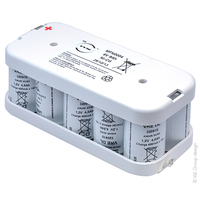 Pack(s) Batterie eclairage secours 10x D VRE 5S2P ST2 6V 9Ah Cosse