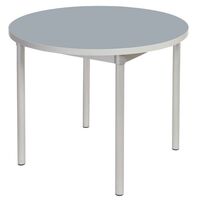 Fixed leg dining tables