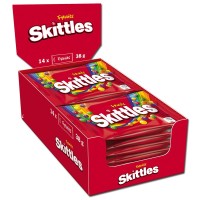 Skittles Fruits 38g, Bonbons, Dragees, 14 Beutel
