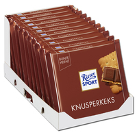Ritter Sport Knusperkeks, Schokolade, 11 Tafeln je 100g