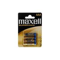 Maxell Super Alkáli AAA ceruza elem (4db / csomag) (LR03) (790336.04.EU)