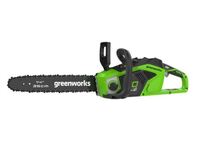 Greenworks GD40CS15K2X s láncfűrész 40v 35cm 2x 2Ah akkuval és töltővel (2005707UC-GW)