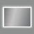 LED Wandspiegel AMANZI 16/3596-113, IP44, 73 x 113cm, CRi >90, mit Touch Schalter, 61W 3000K 4316lm