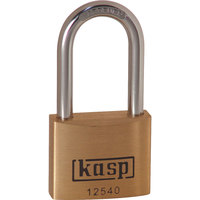 Kasp K12540L40A5 Premium Brass Padlock - 40x40mm - Long Shackle - KA25405