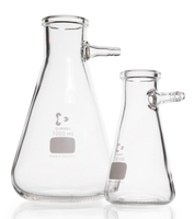 250ml Beuta filtrante DURAN® con raccordo per tubo di vetro forma Erlenmeyer