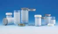 100.0ml Sample container Sterilin ™ PS with screw cap