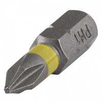 WOLFCRAFT 1330000 - Puntas Solid Phillips No. 1 mm