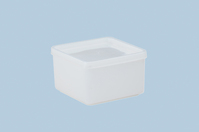 Container with slip lids 500 ml, square