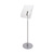 Floorstanding Display / Leaflet Holder / Leaflet Stand "Como", extendable | A5 (148 x 210 mm)