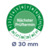 Prüfplaketten, ø 30 mm, Kleinpackung, 10 Bögen