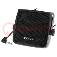 CB speaker; 5W; 8Ω; Len: 2m; 95x85x50mm