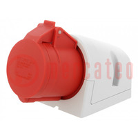 Connector: AC supply 3-phase; socket; female; 32A; 400VAC; IP44