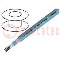 Wire: control cable; ÖLFLEX® FD CLASSIC 810 CY; 4G6mm2; grey