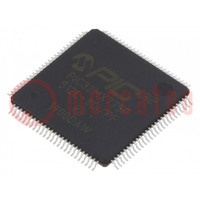 IC: mikrokontroler PIC; 512kB; 80MHz; 2,3÷3,6VDC; SMD; TQFP100-EP