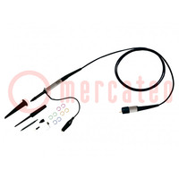 Probe: for oscilloscope; passive; 500MHz; 10: 1; BNC plug; GDS-3000