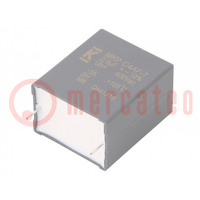 Capacitor: polypropylene; DC-Link; 2.5uF; ESR: 6.4mΩ; THT; ±10%