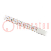 Programmable LED tape; RGB; 4020; 5V; LED/m: 144; 8mm; white PCB