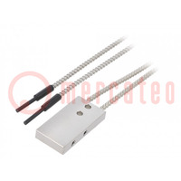 Sensor: fiber-optic; Range: 0÷120mm; -60÷250°C; Len: 2m