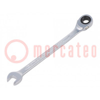 Wrench; combination spanner; 8mm; chromium plated steel; L: 144mm